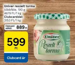 Tesco Univer reszelt torma ajánlat