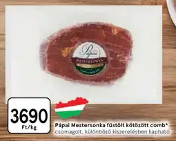 Tesco Pápai Mestersonka füstölt kötözött comb ajánlat