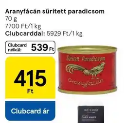 Tesco Aranyfácán Sűrített Paradicsom ajánlat