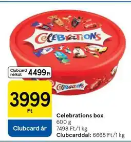 Tesco Celebrations box ajánlat