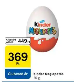 Tesco KINDER Meglepetés ajánlat