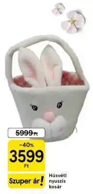 Tesco Húsvéti nyuszis kosár ajánlat