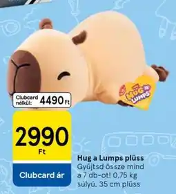 Tesco Hug a Lumps plüss ajánlat