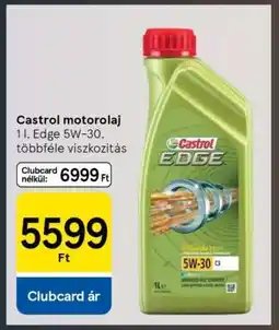 Tesco Castrol motorolaj ajánlat