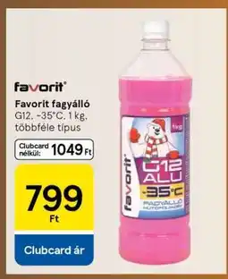 Tesco Favorit fagyálló ajánlat