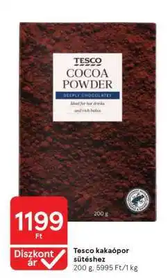 Tesco Tesco kakaópor sütéshez ajánlat