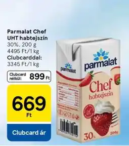 Tesco Parmalat Chef UHT Habtejszín ajánlat
