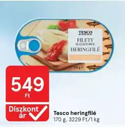 Tesco Tesco heringfilé ajánlat