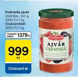Tesco Podravka ajvár ajánlat