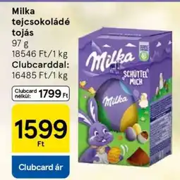 Tesco Milka Tejcsokoládé Tojás ajánlat