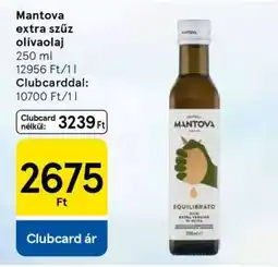 Tesco Mantova extra szűz olívaolaj ajánlat