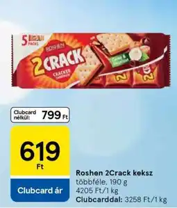 Tesco Roshen 2Crack keksz ajánlat