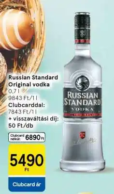 Tesco Russian Standard Original Vodka ajánlat