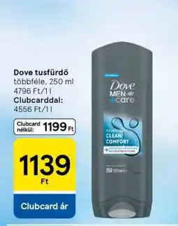 Tesco Dove tusfürdő ajánlat