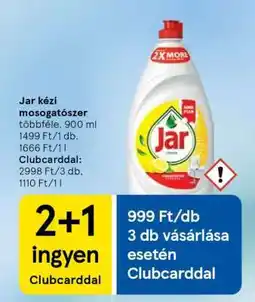 Tesco Jar kézi mosogatószer ajánlat