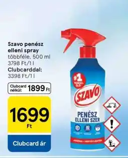 Tesco Szavo penész elleni spray ajánlat