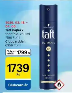 Tesco TAFT HAJLAKK ajánlat