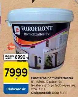 Tesco Eurofarbe homlokzatfesték ajánlat