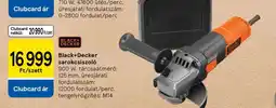 Tesco Black+Decker sarokcsiszoló ajánlat