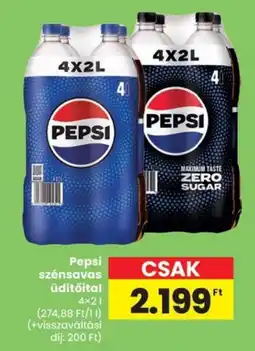 Spar Pepsi szénsavas üdítőital ajánlat