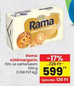 Spar Rama sütőmargarin ajánlat