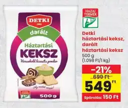 Spar Detki háztartási keksz, darált háztartási keksz ajánlat