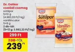 Spar Dr. Oetker családi csomag ajánlat