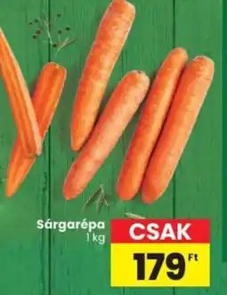 Spar Sárgarépa ajánlat
