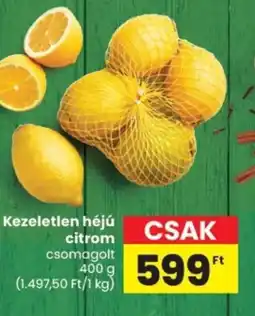 Spar Kezeletlen héjú citrom ajánlat
