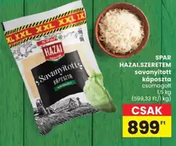 Spar SPAR HAZAI.SZERETEM savanyított káposzta ajánlat
