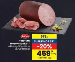 Spar Regnum Mester sonka ajánlat