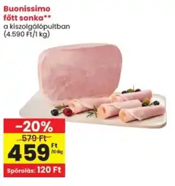 Spar Buonissimo főtt sonka ajánlat