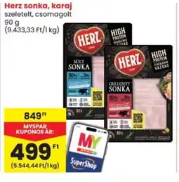 Spar Herz sonka, karaj ajánlat