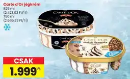 Spar Carte d'Or jégkrém ajánlat