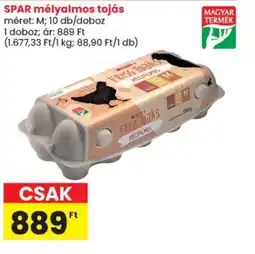 Spar SPAR mélyalmos tojás ajánlat
