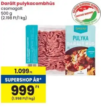 Spar Darált pulykacombhús ajánlat