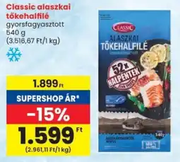 Spar Classic alaszkai tökehalfilé ajánlat