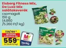 Spar Eisberg Fitness Mix, De Luxe Mix salátakeverék ajánlat