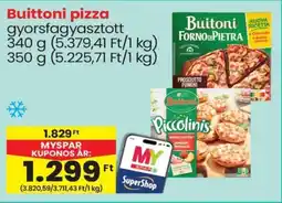 Spar Buittoni pizza ajánlat