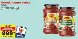 Spar Maggi üveges szósz ajánlat