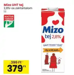 Spar Mizo UHT tej 2,8% ajánlat