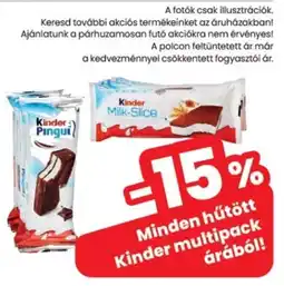 Spar Kinder multipack ajánlat
