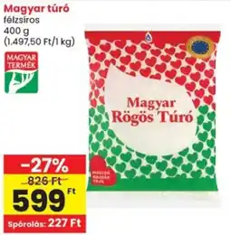 Spar Magyar túró ajánlat
