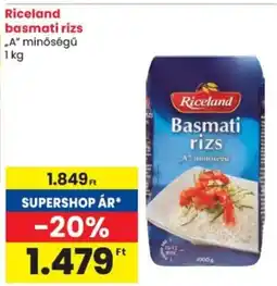 Spar Riceland basmati rizs ajánlat
