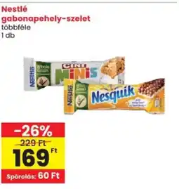 Spar Nestlé gabonapehely-szelet ajánlat
