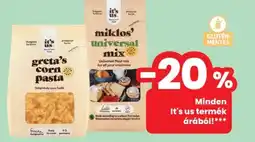 Spar It's us termék ajánlat