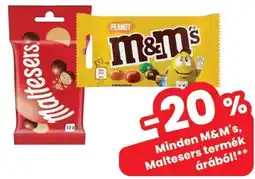 Spar M&M's, Maltesers termék ajánlat