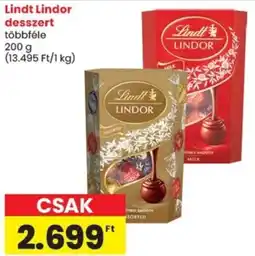 Spar Lindt Lindor desszert ajánlat