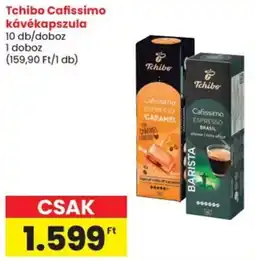 Spar Tchibo Cafissimo kávékapszula ajánlat