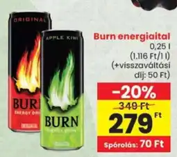 Spar Burn energiaital ajánlat